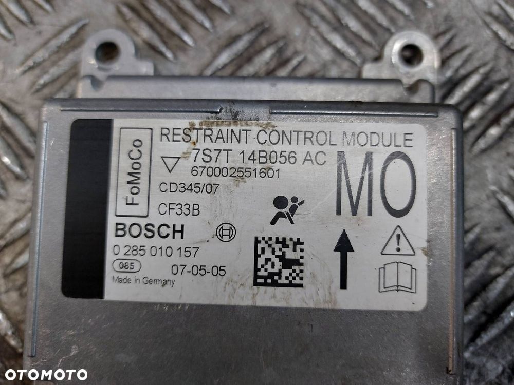 ZESTAW AIRBAG POSTRZAŁOWY FORD MONDEO MK4 7S7T-14B056-AC - 5