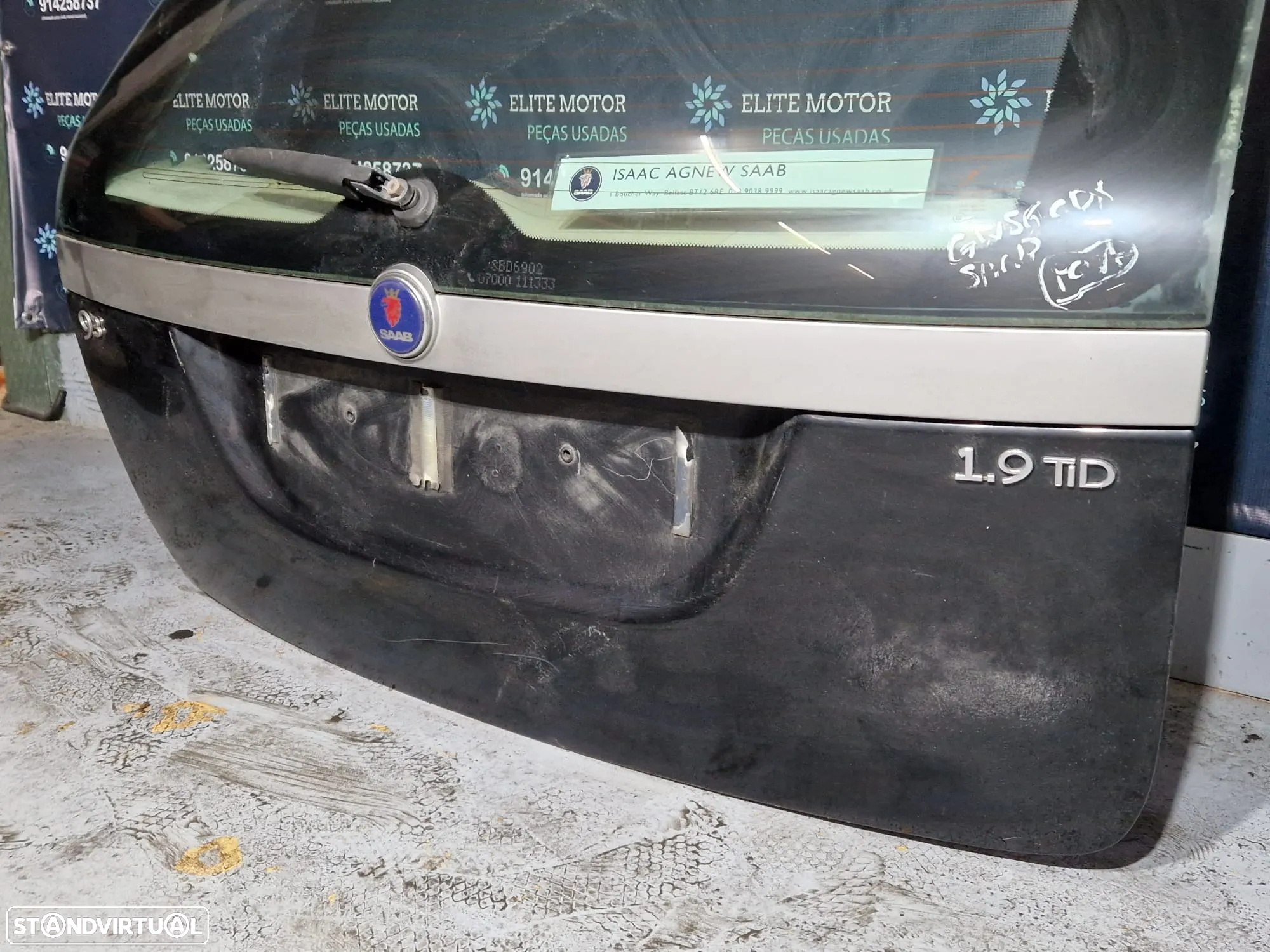 Tampa de mala usada SAAB 93 CARRINHA TOURING ENVIO GRATUITO - 6