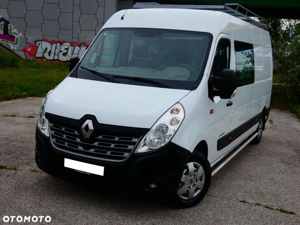Renault MASTER 2.3DCI BRYGADÓWKA L3 H2 dubelkabina 7 osób - 13