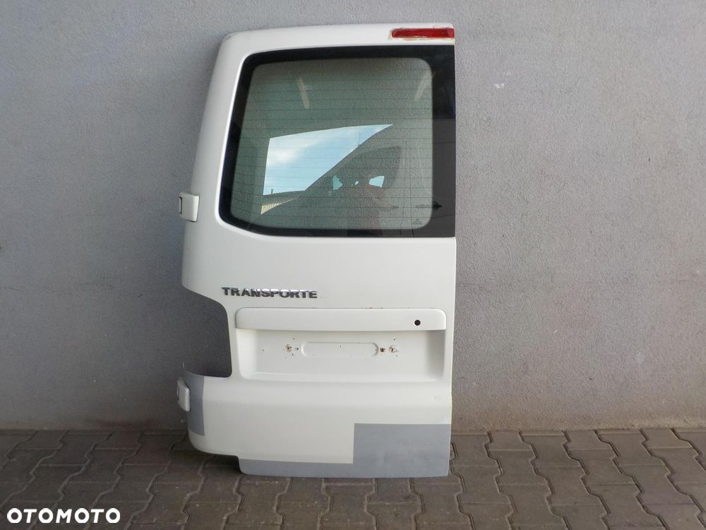 VW T5 T6 DRZWI SKRZYDEŁKOWE TYŁ TYLNE LEWE SZYBA - 1