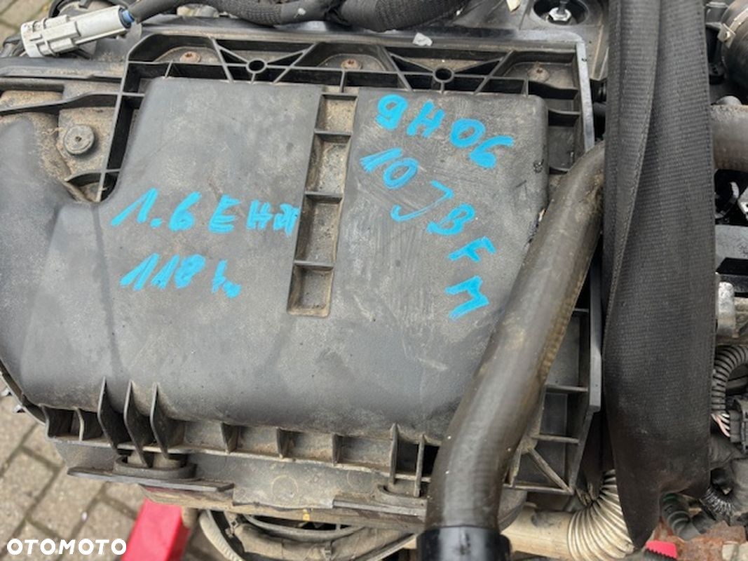 KOMPLETNY SILNIK CITROEN PEUGEOT 1.6 EHDI 10JBFM 9HO6 118TYŚKM. - 2