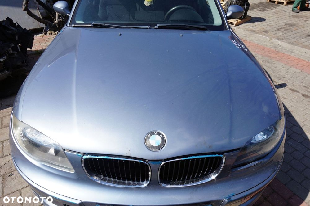 MASKA ZDERZAK BŁOTNIKI LAMPY 1 E87 LIFT A18  BMW 2007-2011 QUARZBLAU PRZÓD KOMPLETNY - 2