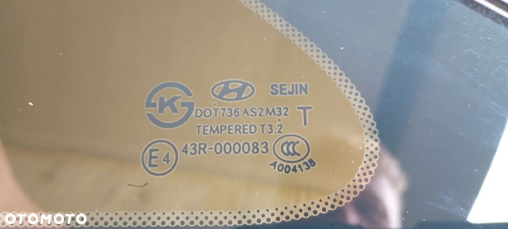 Szyba karoseryjna lewy tył tylna lewa Hyundai i40 kombi - 5