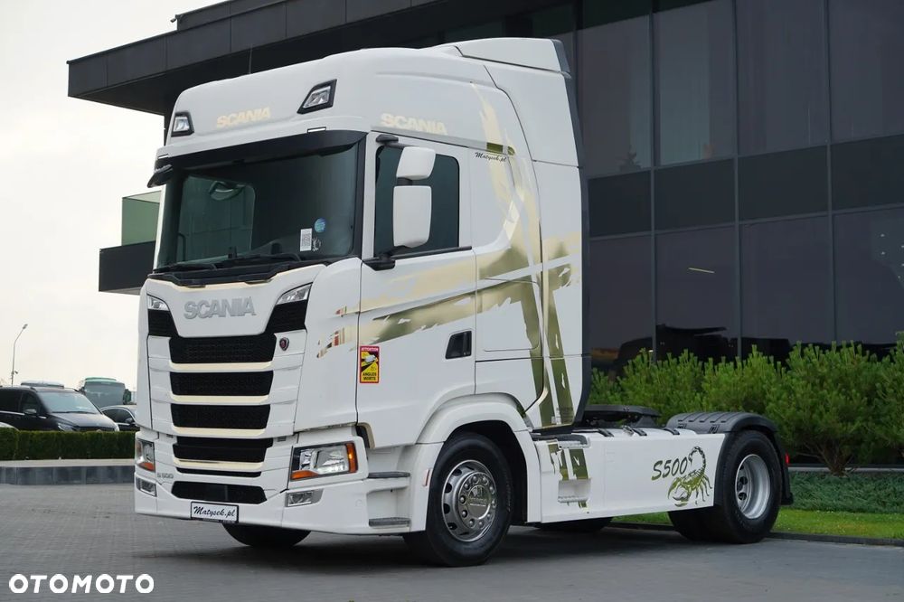 Scania S 500 / RETARDER / CAŁA NA PODUSZKACH / PO KONTRAKCIE SERWISOWYM / SPROWADZONA - 4