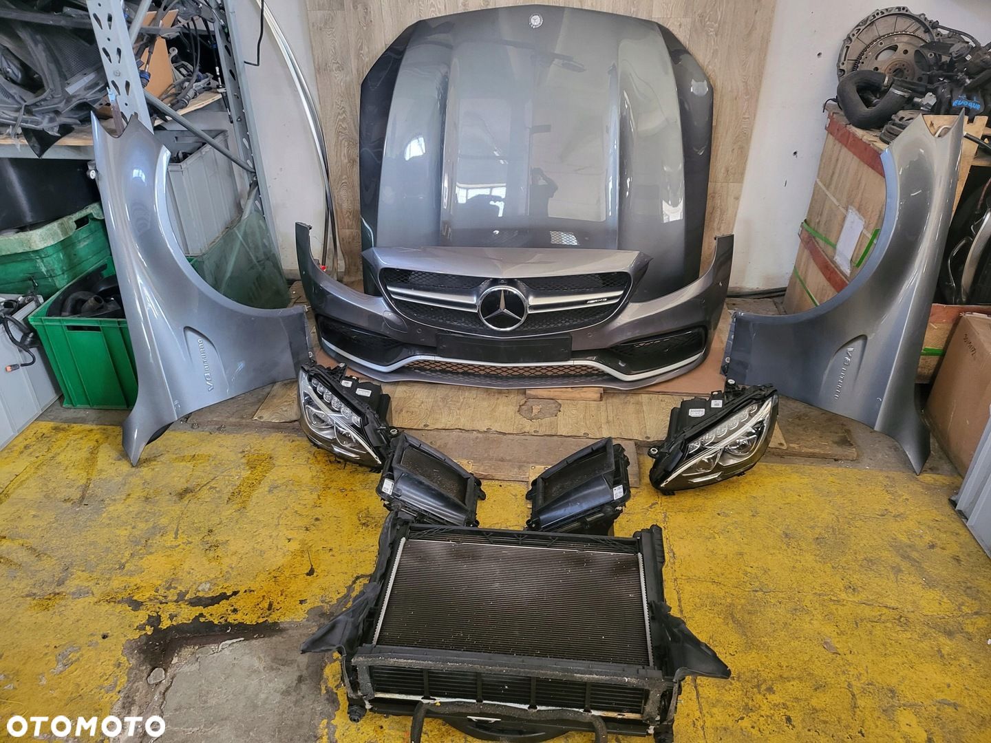 Przód Kompletny MERCEDES C63 AMG W205 coupe cabrio 2018 Carbon - 1