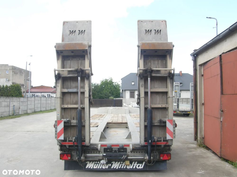 Müller-Mitteltal T4 2017 zaniżenia 4 osiowa przyczepa niskopodwoziowa z Niemiec - 19