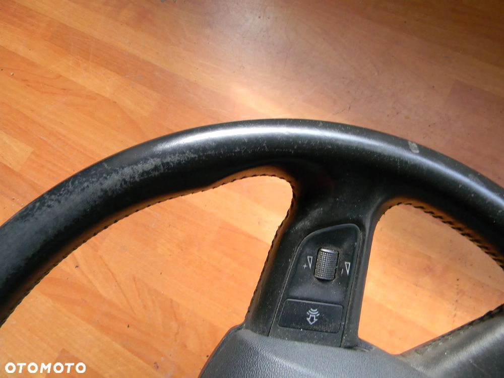 kierownica skórzana skóra AUDI A3 8P A4 B6 B7 A6 C6 multifunkcja airbag - 7