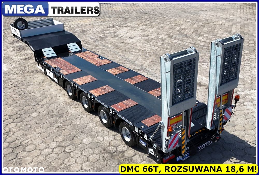 Inny Niska podłoga DMC 66,0 TON, ROZCIĄGANA 18,60 M - pod KONTENERY !!! - 34