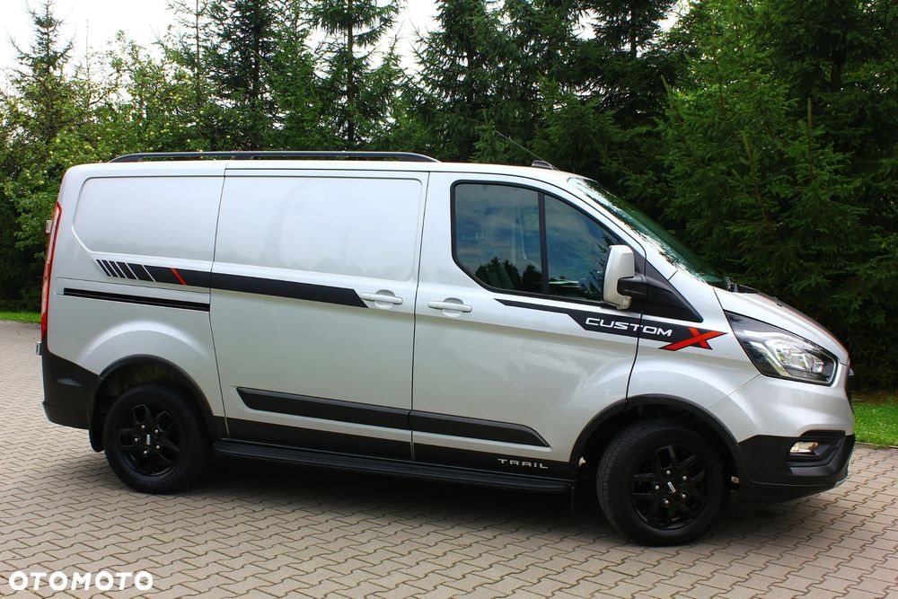Ford TRANSIT CUSTOM TRAIL 2.0 TDCI 131KM 3 OSOBOWY NAVIGACJA KAMERA FELGI FULL OPCJA STAN PERFEKT FV23% - 5