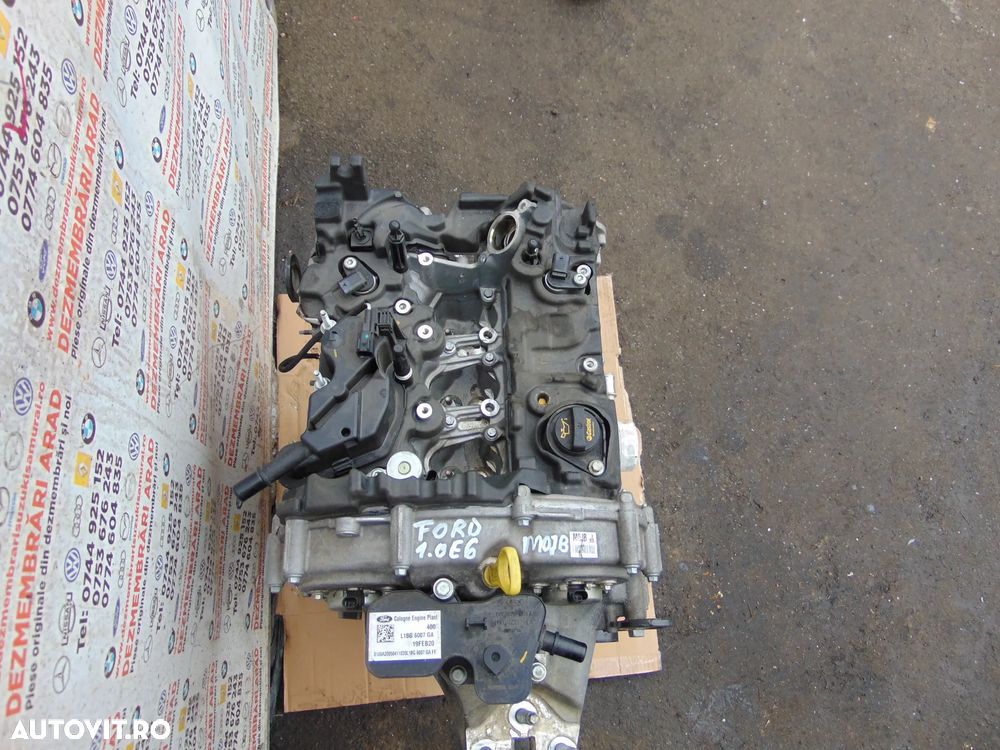 Motor Ford 1.0 cod M0JB M0JA Fiesta Puma Focus 4 37.000km c max - 6