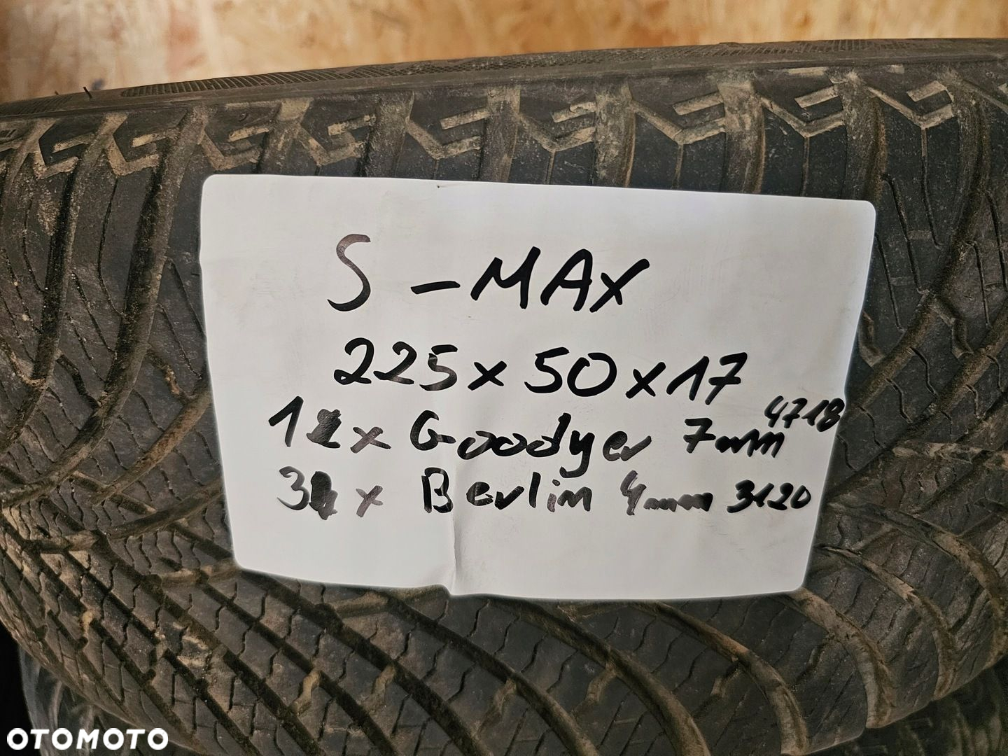 Koła Aluminiowe 6M2J-1007-BB Ford S-Max 225/50R17 - 8