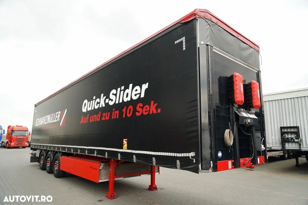 Schwarzmuller CORTINĂ / STANDARD / CORTINĂ RAPIDĂ / COȘ PENTRU PALEȚI / AXE SAF - 7