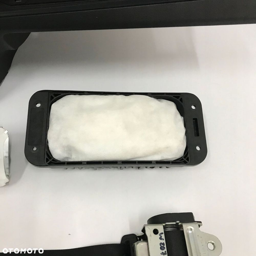 MERCEDES W207 DESKA ROZDZIELCZA KONSOLA KOKPIT PULPIT PODUSZKI AIRBAG AIR BAG PASY KIT SET - 7