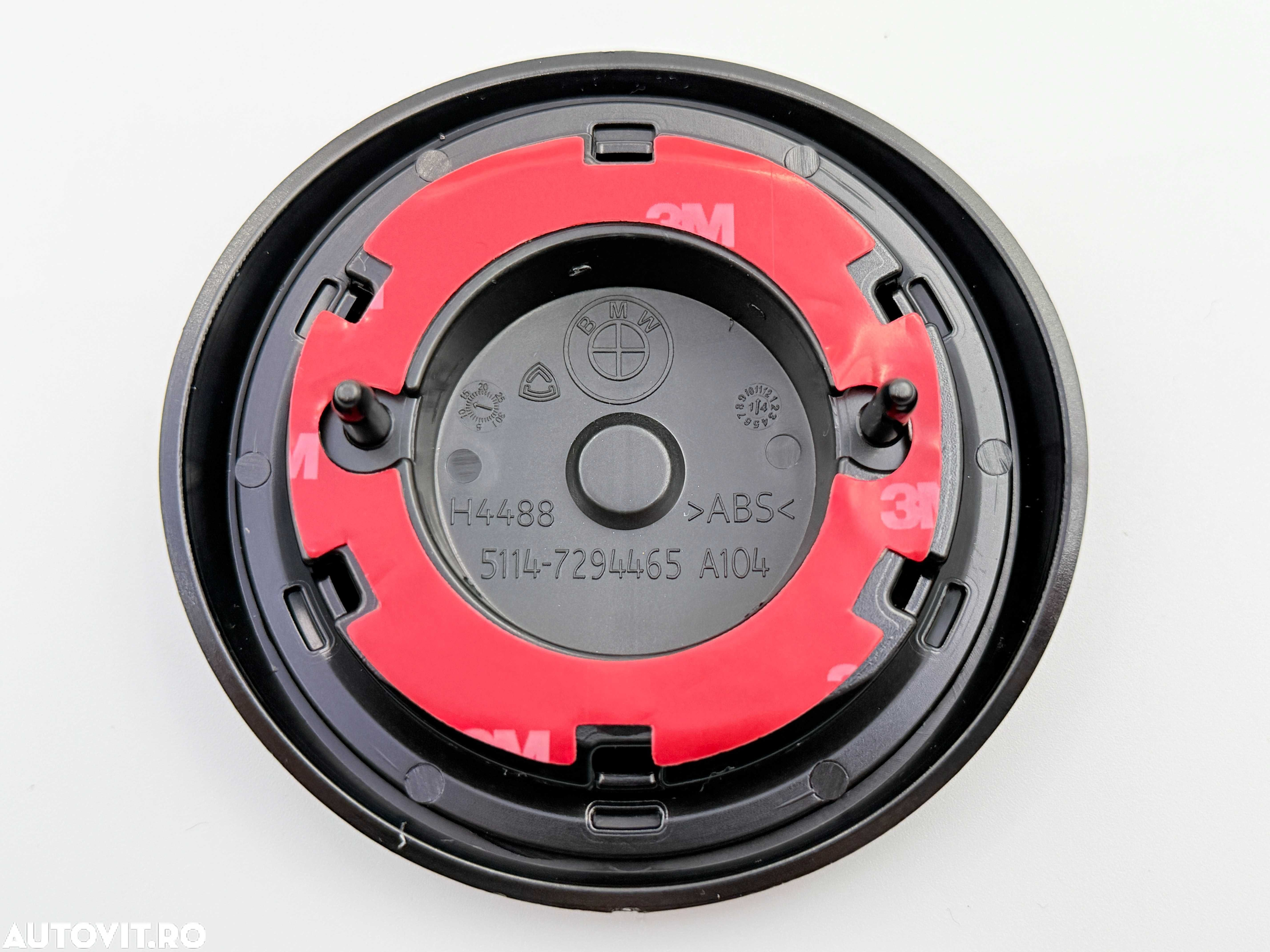 Emblema Compatibila BMW F15/F16 spate X5/X6 negru - 4