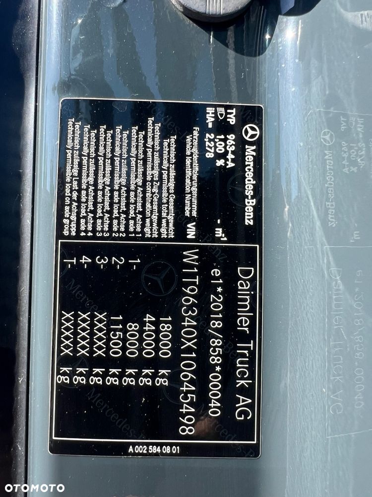 Mercedes-Benz ACTROS L MP5poliftowy  prokontraktowy - 14