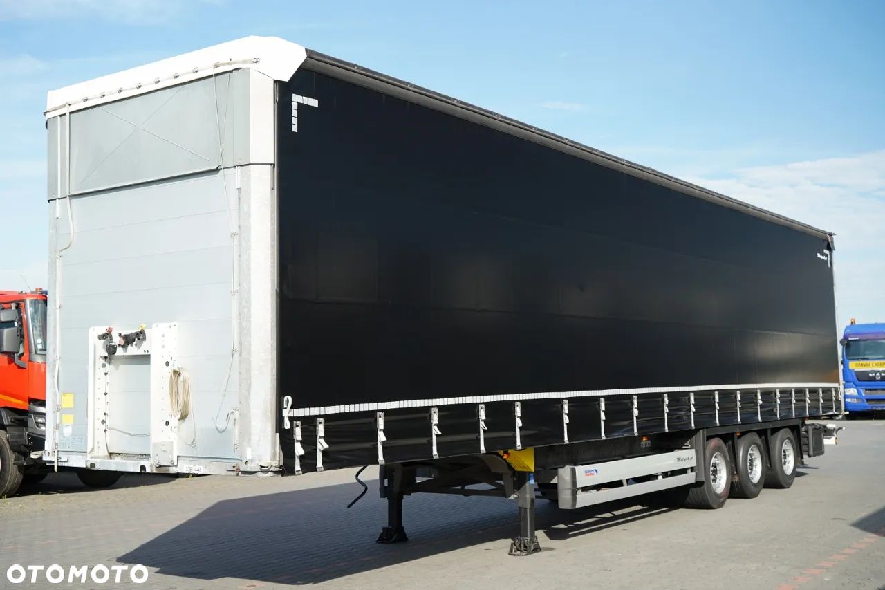 Schmitz Cargobull FIRANKA / MEGA / MULDA DO STALI - 9 M / COILMULDA / BDE - ROZSUWANE SŁUPKI / 2022 ROK / OŚ PODNOSZONA - 1