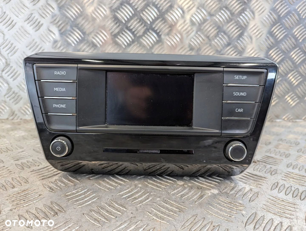 Skoda Superb III 3V 2015-2023 Radio ekran wyświetlacz