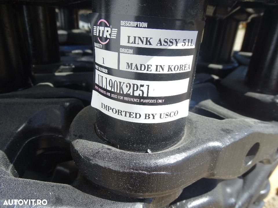 Lant , Senile, Role excavator Komatsu PC 200, stare nou - 3