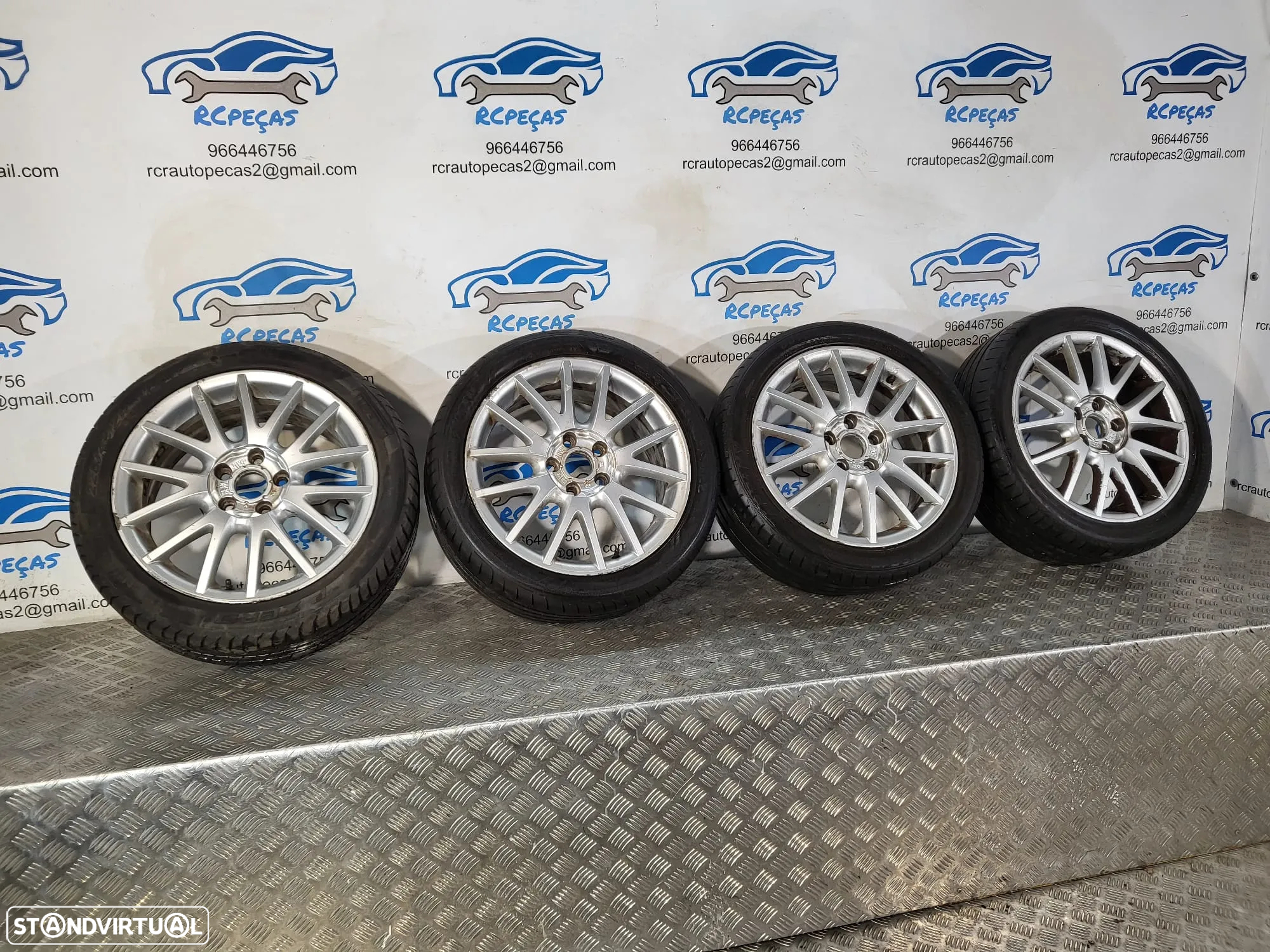 Conjunto Jantes 17 Originais VW Golf 5 Jetta 7J ET54 5x112 1K0601025AN - 4
