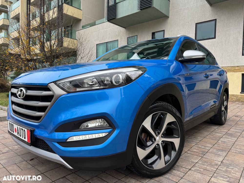 Hyundai Tucson blue 1.7 CRDi 2WD DCT Premium - 1