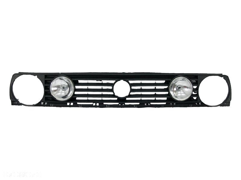 ATRAPA GRILL KRATKA HALOGENY VW GOLF 2 II 1983-92 - 1