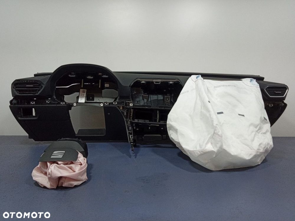 SEAT LEON IV 4 20- DESKA KONSOLA PODUSZKI DO REGENERACJI KPL EU - 1