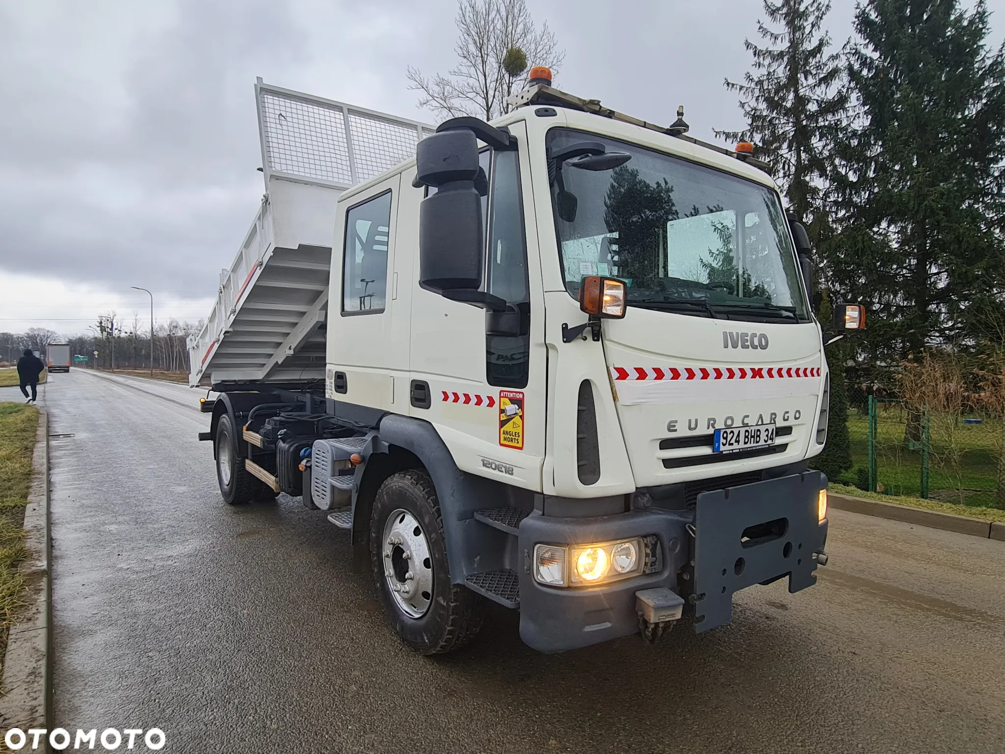 Iveco Eurocargo 2009 r. Wywrotka 2str. Tylko 70tyś km HYDROBURTA Specjalny Brygadówka Hydraulika Solarka Piaskarka - 4