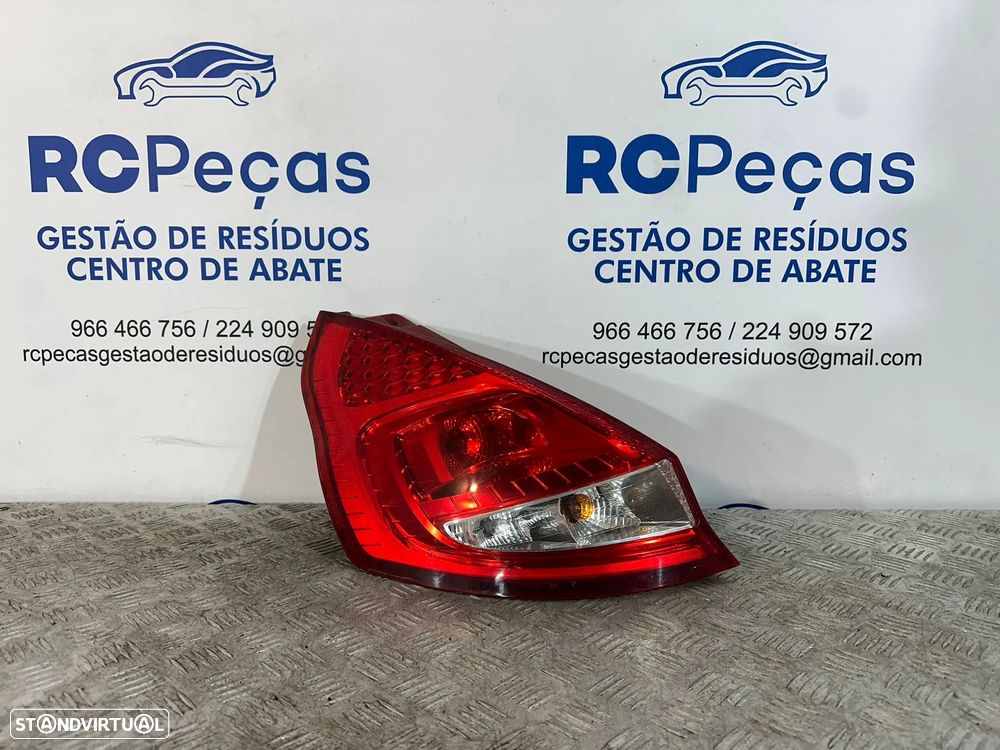 .Conjunto Farolins Farolim Traseiro Trás Esquerdo Direito Originais Ford Fiesta Mk6 VI 6 2008 - 2012 - 5