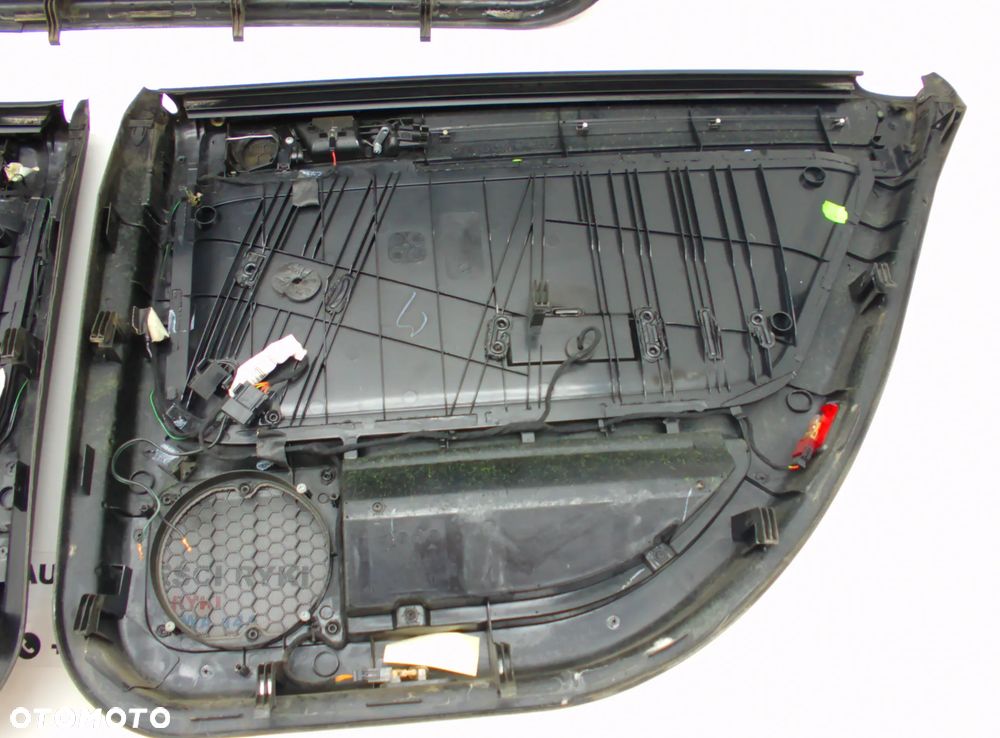 Audi A6 C5 Sedan boczek drzwi zielone tapicerka green LX6V - 9