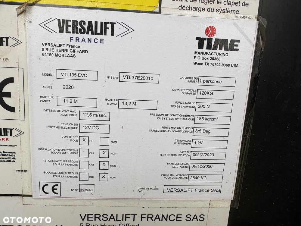 Renault MASTER 145dCi/PODNOŚNIK KOSZOWY/13.2M/KLIMA/SUPER STAN/SPROWADZONY - 11