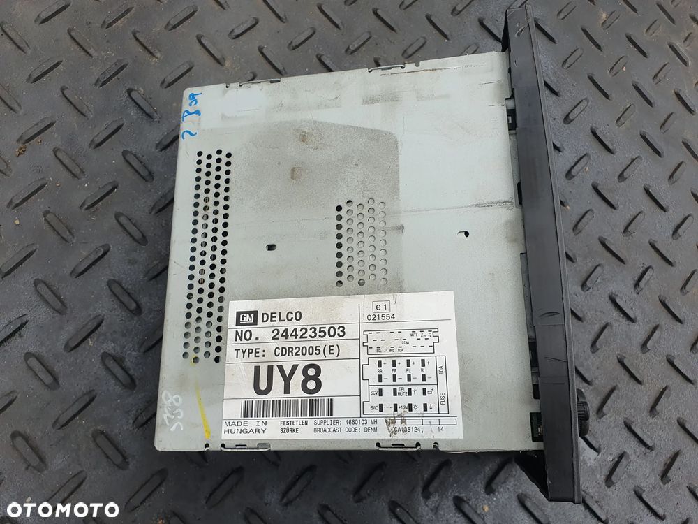 OPEL CORSA C 2001r RADIO CD 24423503 - 3