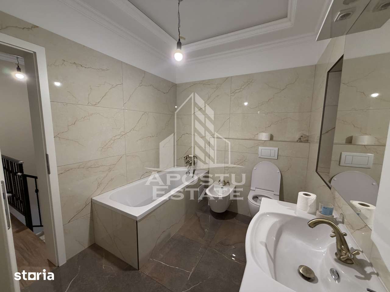 Duplex cu 4 camere de inchiriat ,Pompe de caldura,127Mp,Sacalaz - Imagine principală: 4/16