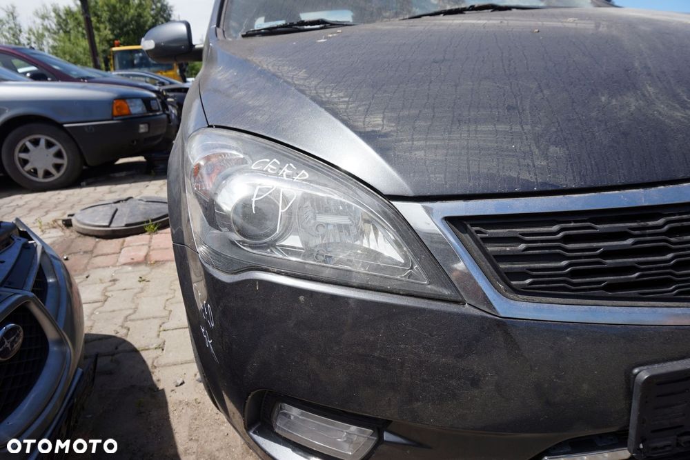 MASKA ZDERZAK BŁOTNIKI LAMPY CEED I LIFT 5K  KIA 2009-2012 CZARNY PRZÓD KOMPLETNY - 21