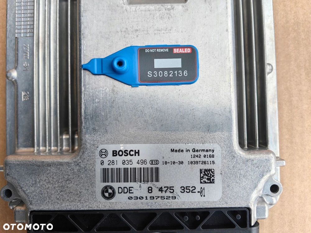 Komputer sterownik silnika BMW N57 m50d x5 f15 x6 f16 8475352 381KM - 2