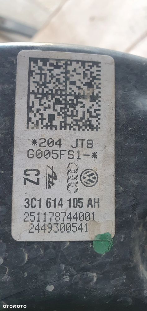 Serwo wspomaganie hamulca VW Passat B6 3C1614105AH - 6