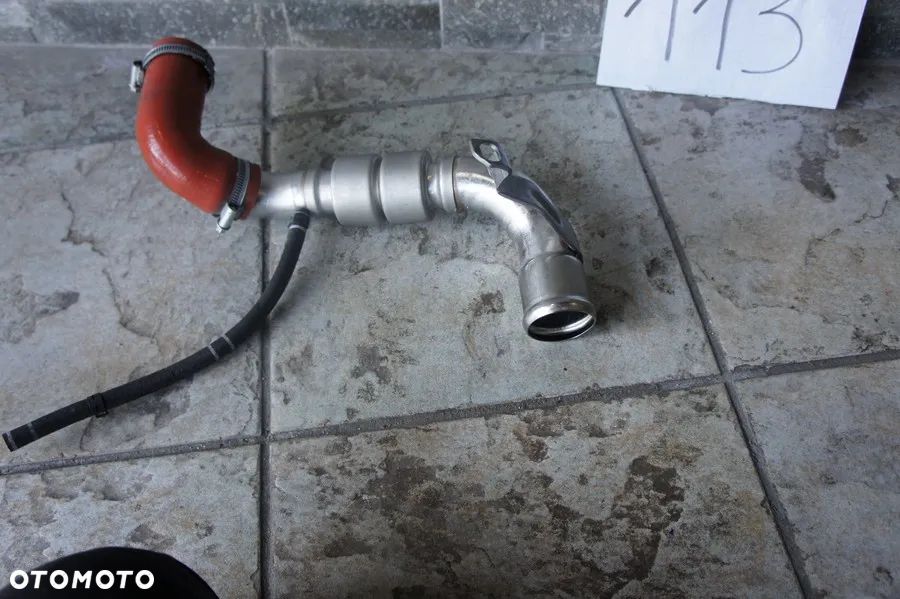 NR 113 Wąż przewód Intercoolera Jaguar XF Lift 3.0 9X23-6N650-AC - 3