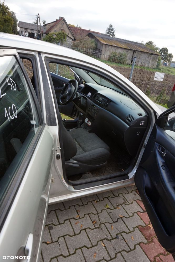 TOYOTA COROLLA E12 LIFT 5D HB 2005 1C0 1.4 D4D 1ND-TV 90KM C53 SREBRNY na części - 15