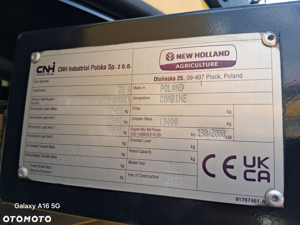 New Holland CX5.80 - 6