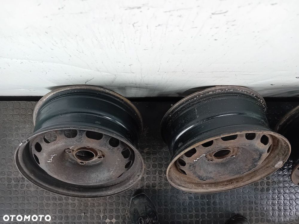 FELGI STALOWE KOMPLET 15 PEUGEOT PARTNER I FL 6,5J15H2 ET27 - 6