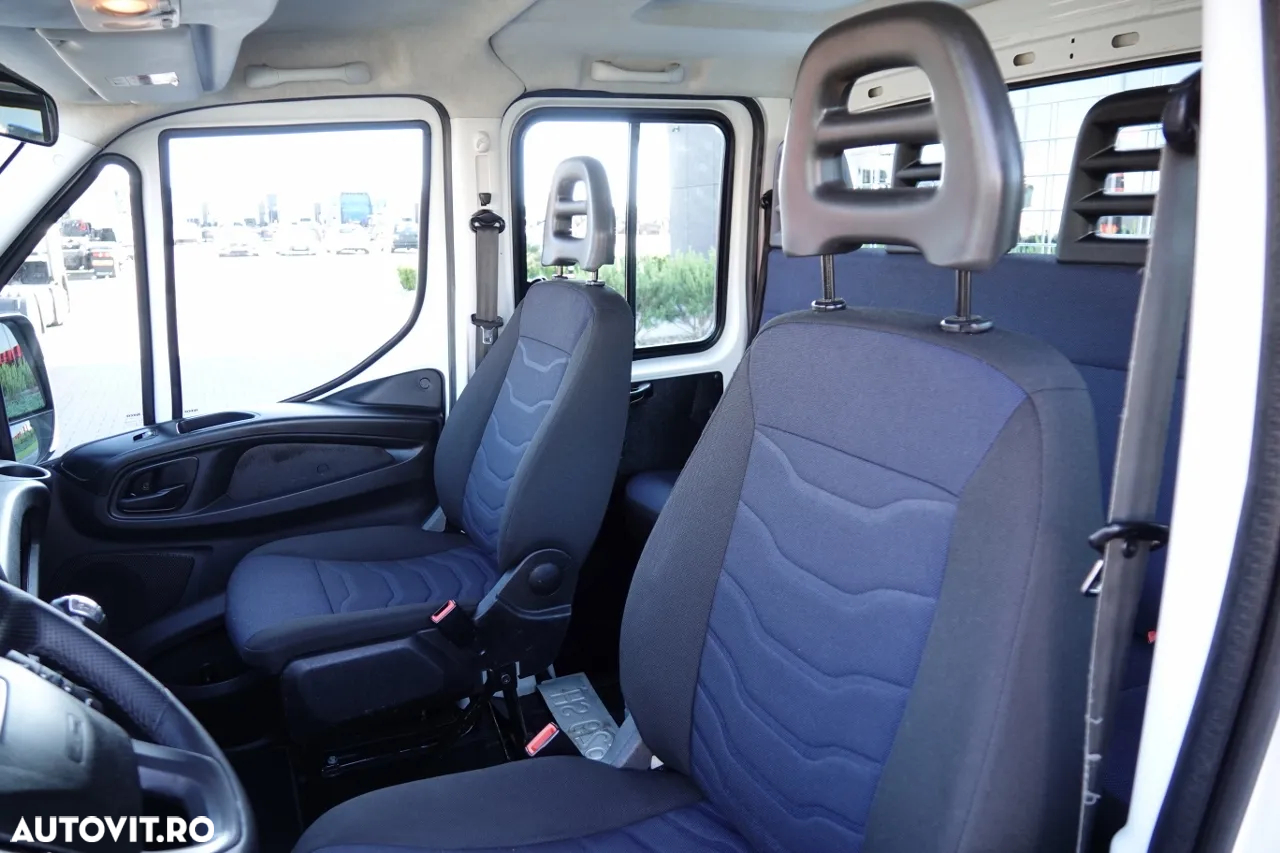 Iveco DAILY 35C16D / 2.3 D / CAMION CU TRACȚIE MIXĂ / BASCULATOR – 2.6 M / CAMION DUBLU / IMPORTAT / CONTRACT DE SERVICE POST-SERVICE - 25