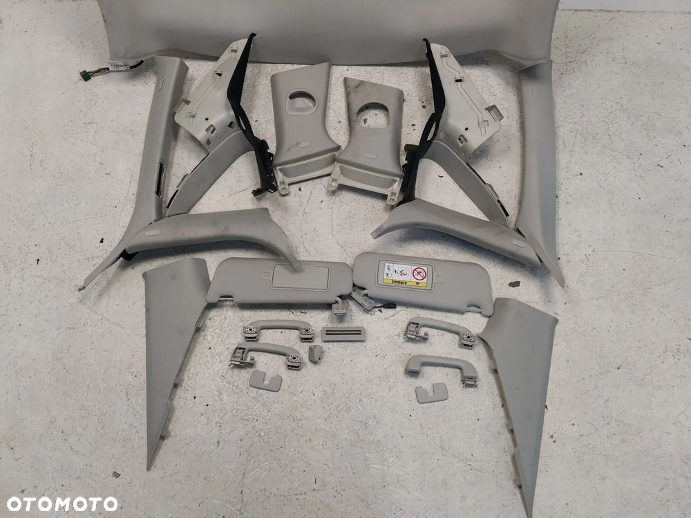 JAGUAR XF X260 SEDAN PODSUFITKA PANEL SŁUPKI SŁUPEK SŁONECZNIKI RĄCZKI ZAŚLEPKI KOMPLET ORYGINAŁ - 9