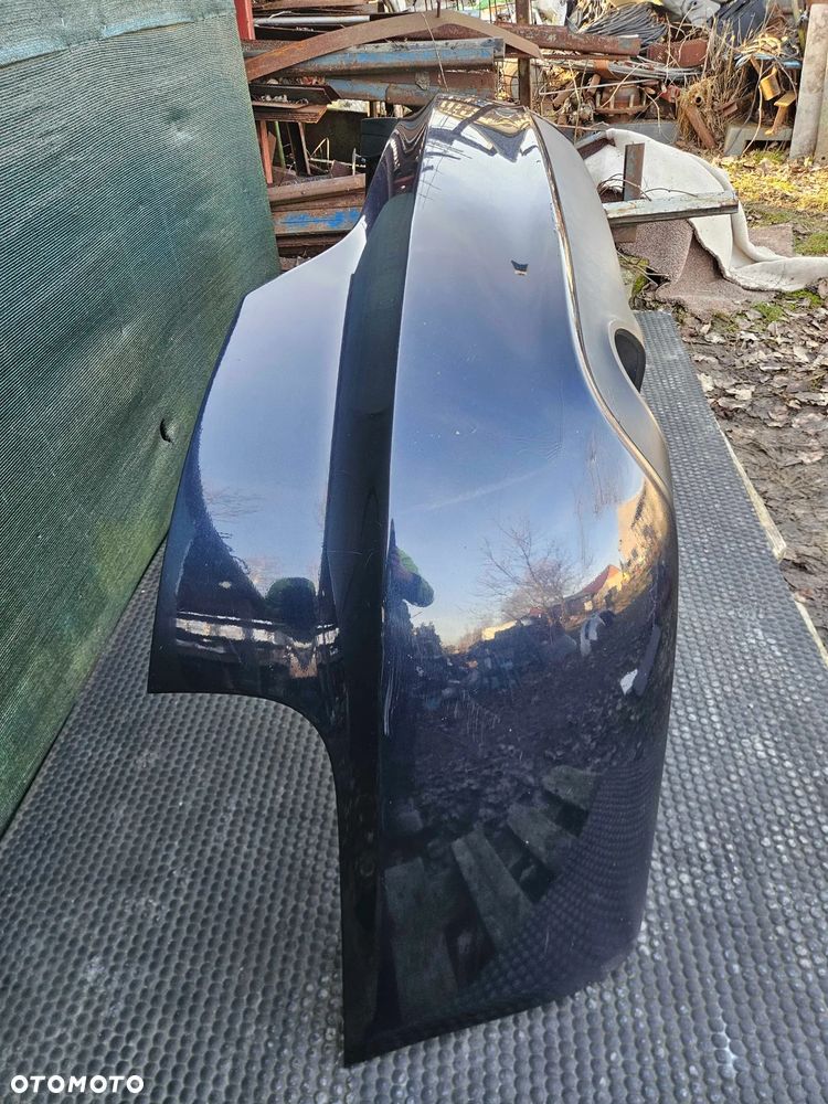 Zderzak Tył Tylny 4F5807511A 4F0807521A Granatowy LZ5D Dwa Wydechy Dyfuzor Audi A6 C6 Sedan - 18