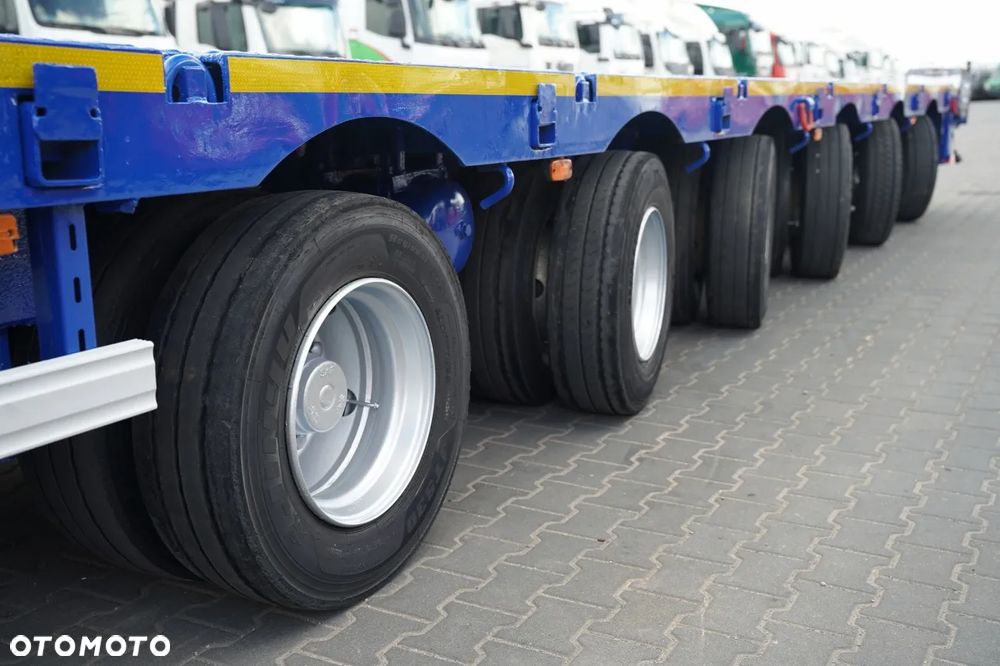 Nooteboom NISKOPODWOZIE / MCO / ROZCIĄGANA / 6 OSI / DMC: 85 TON / OSIE SKRĘTNE / LAWETA / 22,5 M / SAF - 26