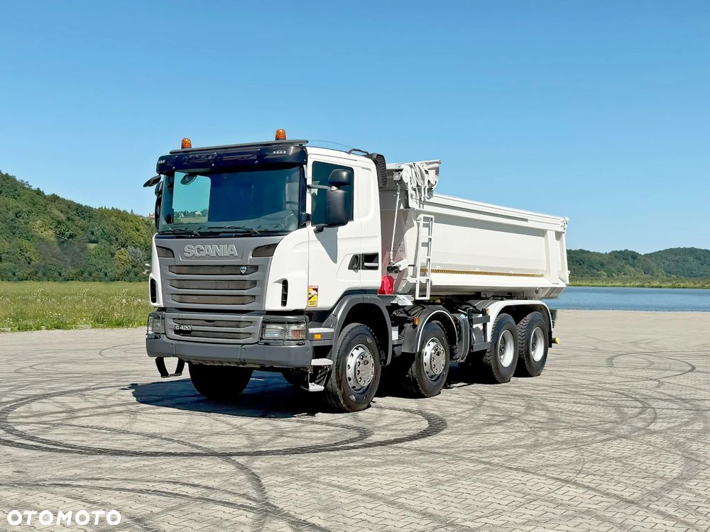 Scania G 420 * WYWROTKA* 8x4 * STAN BDB! - 2