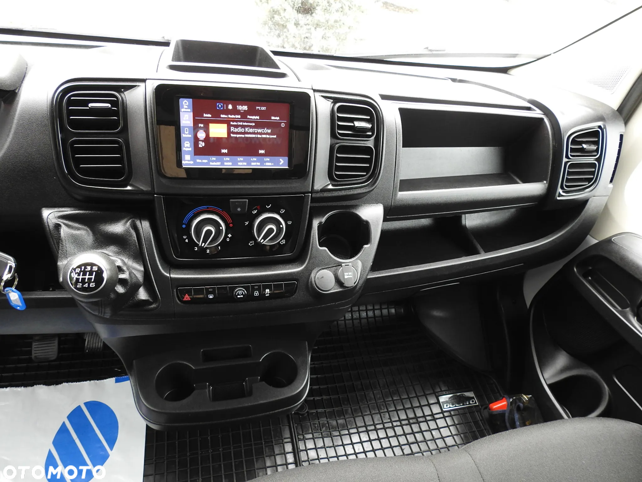 Fiat DUCATO  PLANDEKA 10 PALET WEBASTO TEMPOMAT KLIMATYZACJA 180KM [ W40110 ] - 31