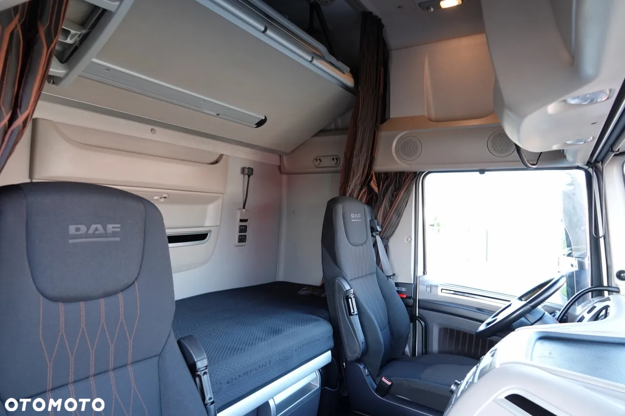 DAF XF 480 / LOW DECK / MEGA / KLIMA POSTOJOWA / TV / 2021 / SSC / PO ZŁOTYM KONTRAKCIE SERWISOWYM - 35