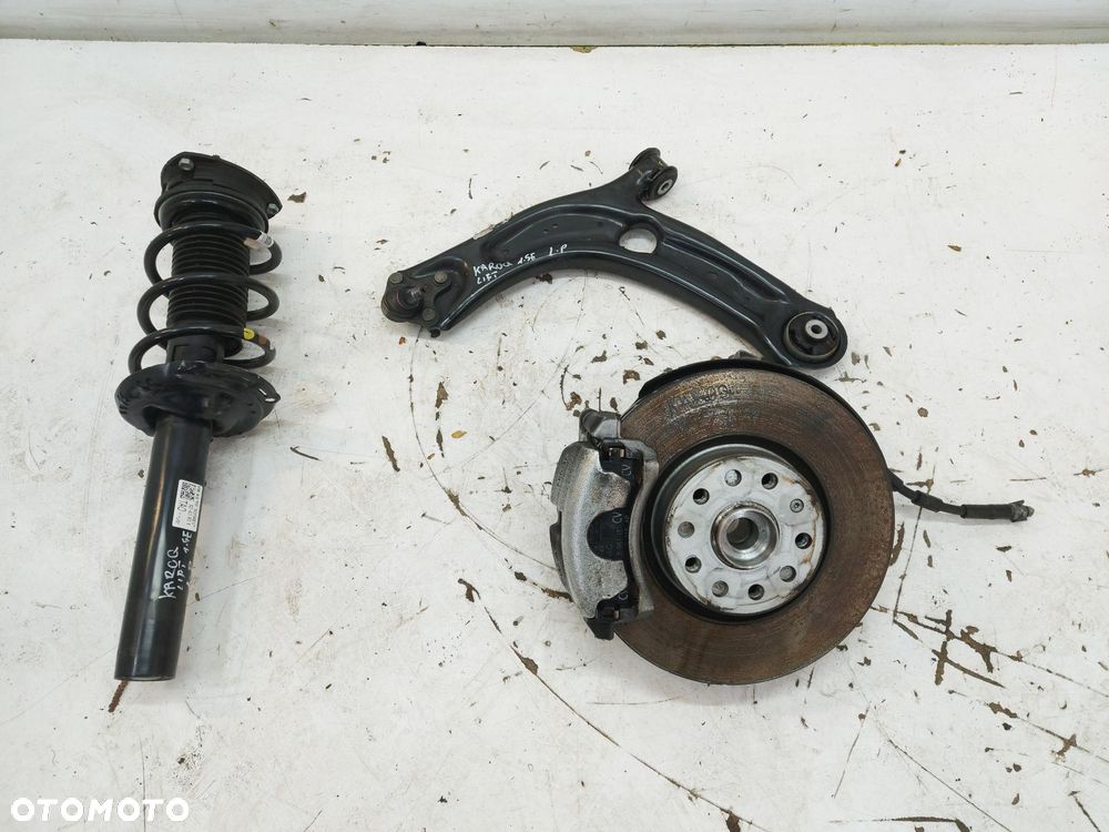 SKODA KAROQ LIFT 57A AMORTYZATOR PIASTA WAHACZ LEWY PRZÓD 5Q3413031K - 1