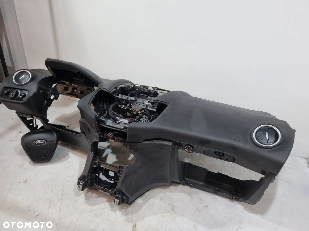 FORD FIESTA MK7 KONSOLA DESKA ROZDZIELCZA KOKPIT ORGINAŁ AIRBAG - 3