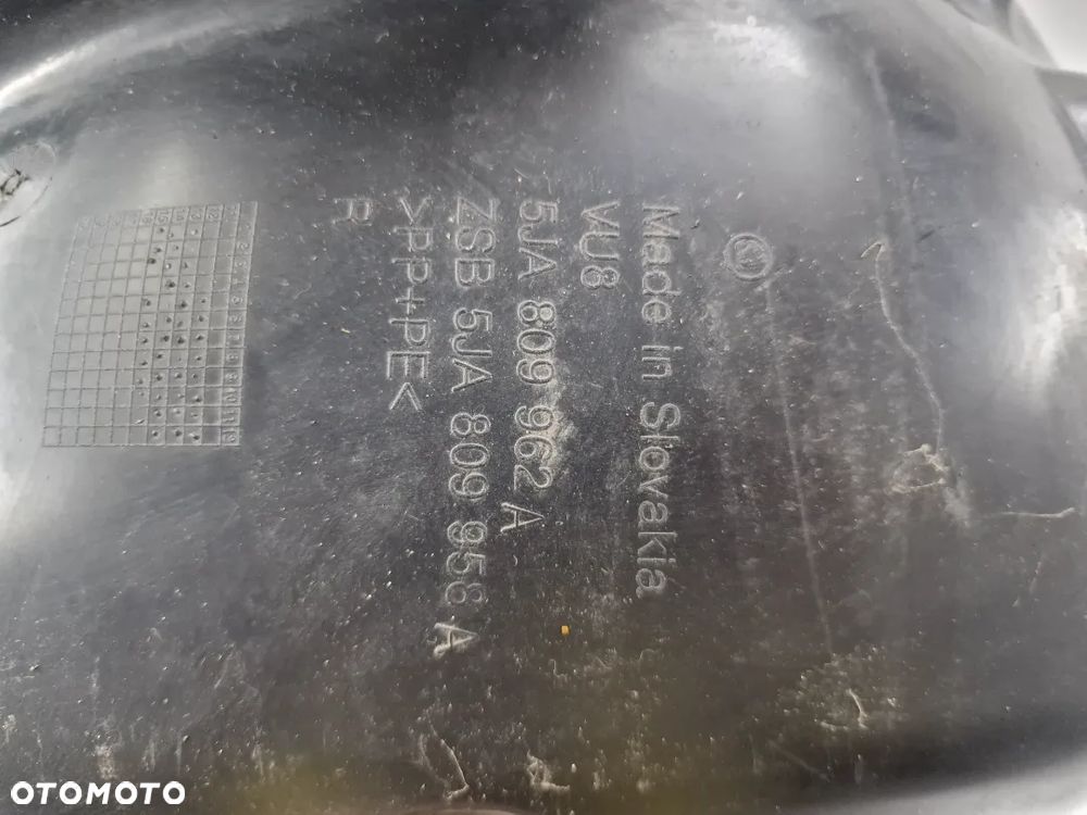 SKODA RAPID 12- LEWE NADKOLE PRZEDNIE PRZÓD , NR 5JA809961E , NR AUKCJI N184 - 19