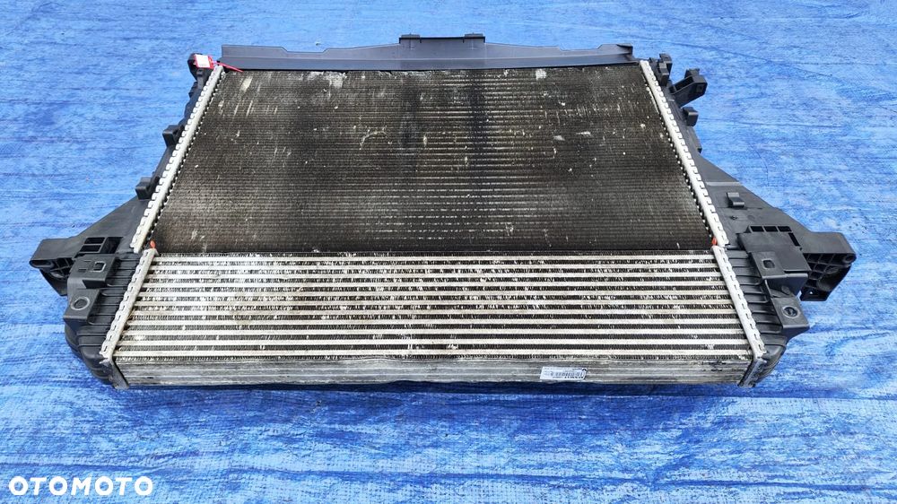 CHŁODNICA WODY INTERCOOLER WENTYLATOR BEZ KLIMY KOMPLET ZESTAW CHŁODNIC RENAULT MASTER III 3 OPEL MOVANO B NISSAN NV400 2.3 DCI - 2